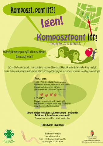 Komposztpont plakát