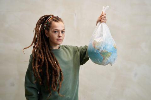 műanyag, klímaválság