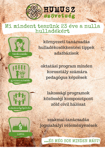 Humusz tevékenységei Humusz tevékenységei