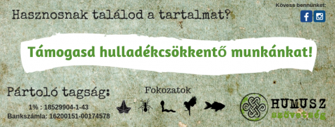 Humusz Pártoló Tagság Humusz Pártoló Tagság