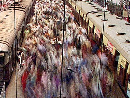 Tömeg Tömeg a metróban