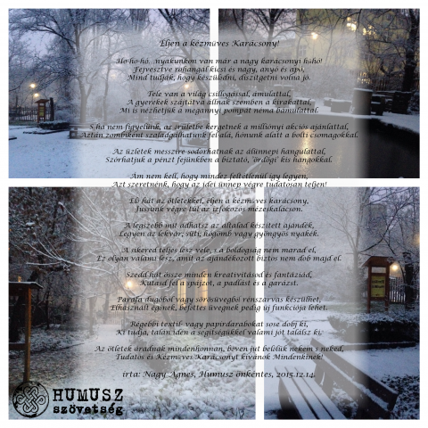 karácsonyi képeslapunk