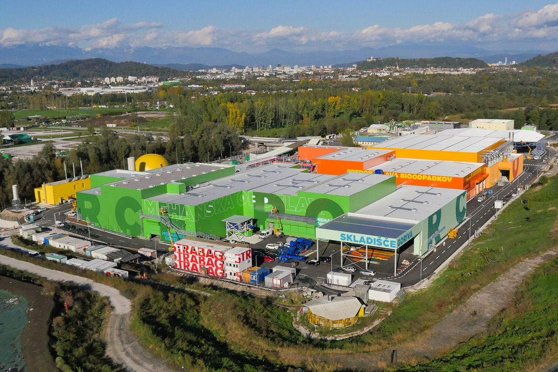szlovén hulladékfeldolgozó üzem
