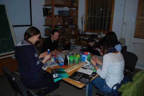 papírékszer készítés