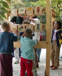 Foglakozás a tanösvényen