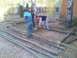 Komposztkeret készítés Komposztkeret készítés