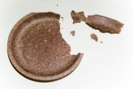 Ehető tányérral a szeméthegy ellen Ehető tányérral a szeméthegy ellen