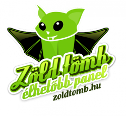 zöld tömb logo
