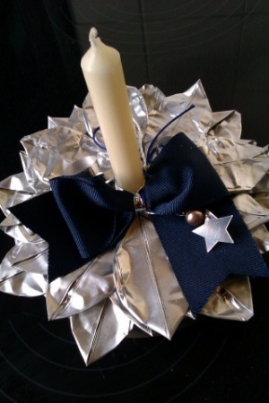 Karácsonyi asztaldísz Karácsonyi asztaldísz