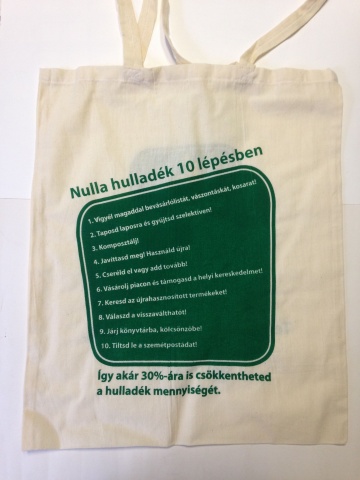 vászonszatyor humusz